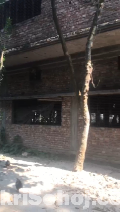 বিক্রয়ের জন্য জমি ও আধা নির্মিত বাড়ি